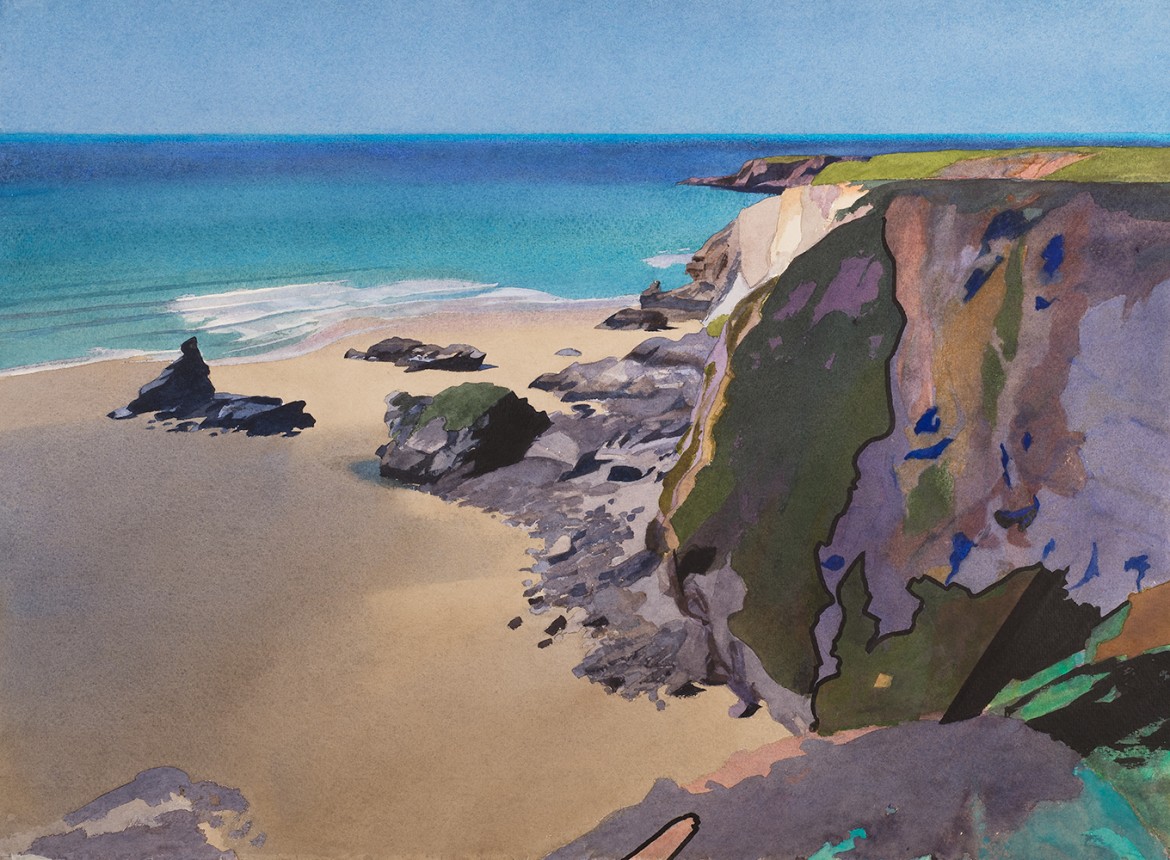 Flat Sea, Bedruthan Steps