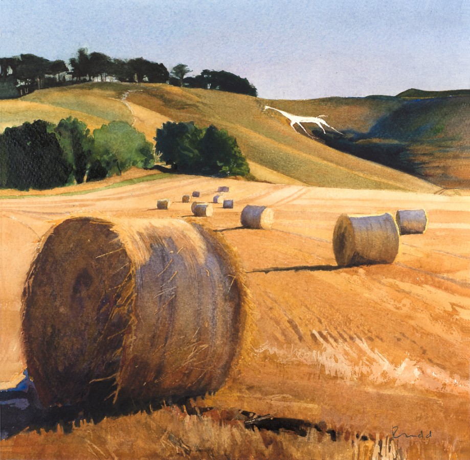 Harvest, Cherhill White Horse