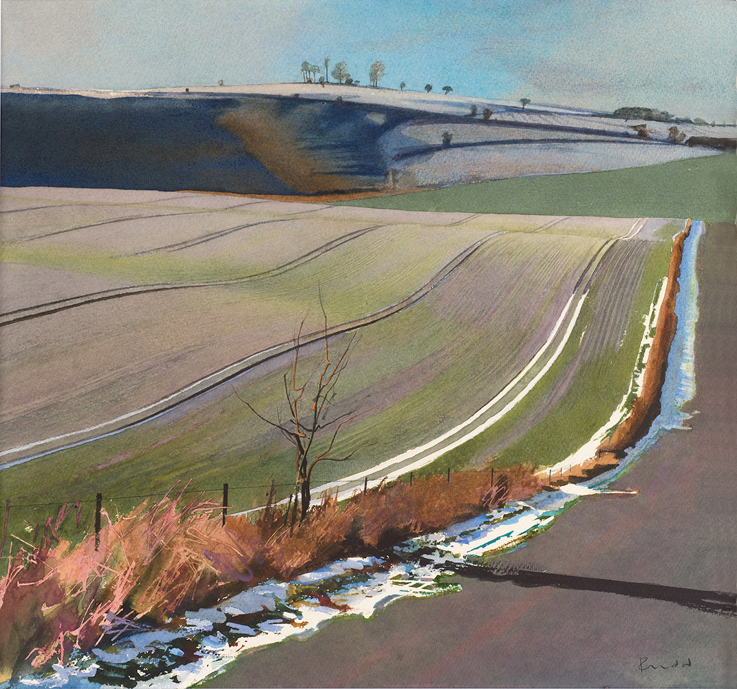 Cherhill Down, Winter