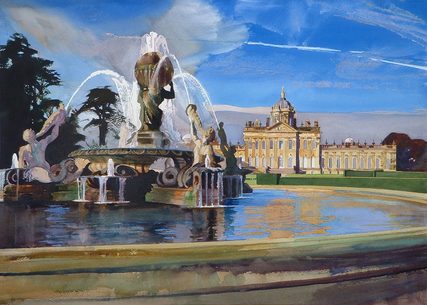 Castle Howard & Atlas Fountain