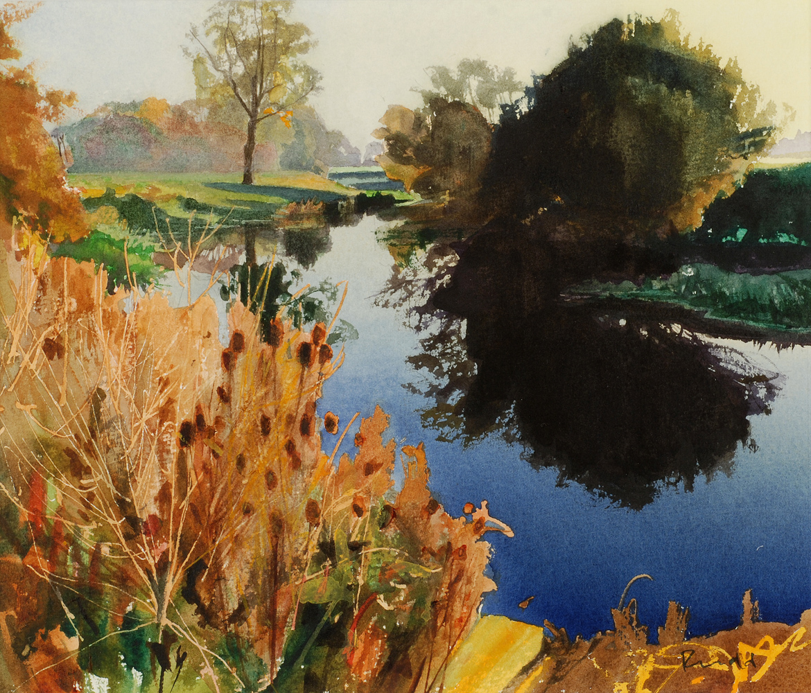 Teasels, River Avon
