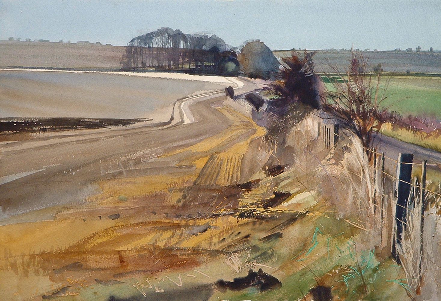 Towards Knoll Down, Wiltshire
